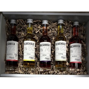 Olie & eddike symphoni (5 flasker af 100 ml)